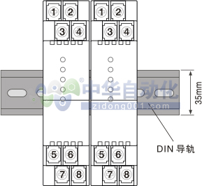 ！！！！YUTONG INSTRUMENTS+RPG-100系列隔离配电器(一入一出)+安装方式2